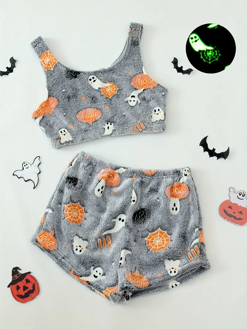 LIMITED EDITION | Luminescent Halloween Pajama Set